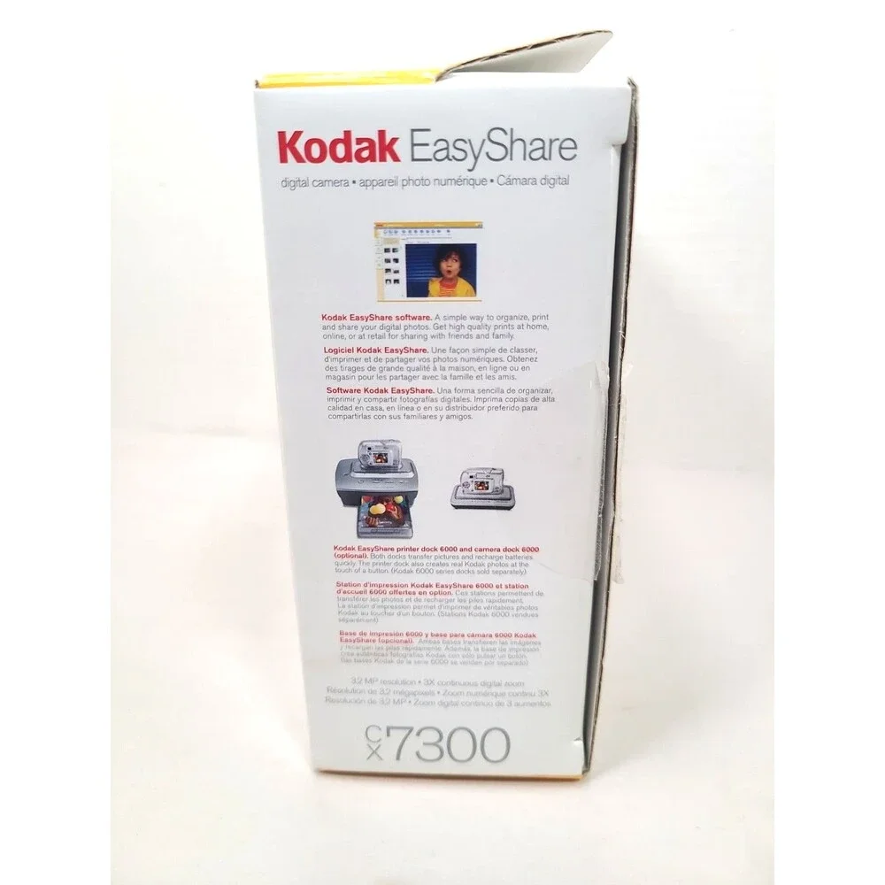 Kodak Easyshare CX7300 Digital Camera Silver 3.2 MP 1.6